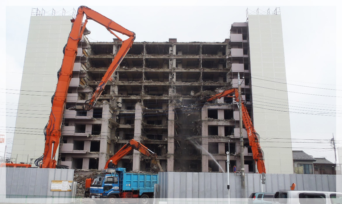 解体工事の流れ